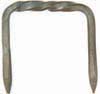 Powder Horn Staple, Large, 
7/8" wide hand forged iron,
with decorative twist